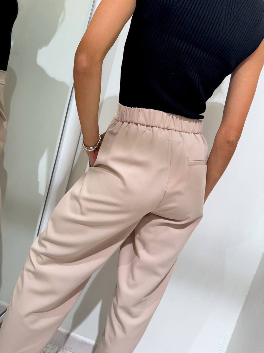 Shop Online Pantalone morbido rosa cipria Vicolo