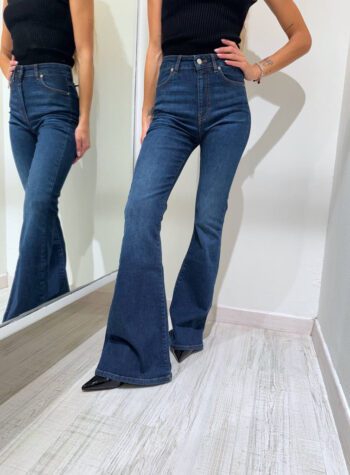 Shop Online Jeans Gisel Flare scuro Vicolo