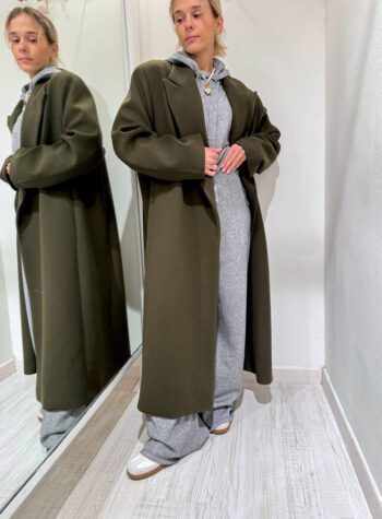 Shop Online Cappotto lungo verde militare Kontatto