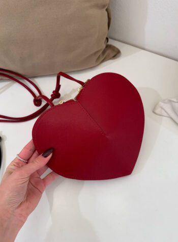 Shop Online Mini borsa a cuore rossa