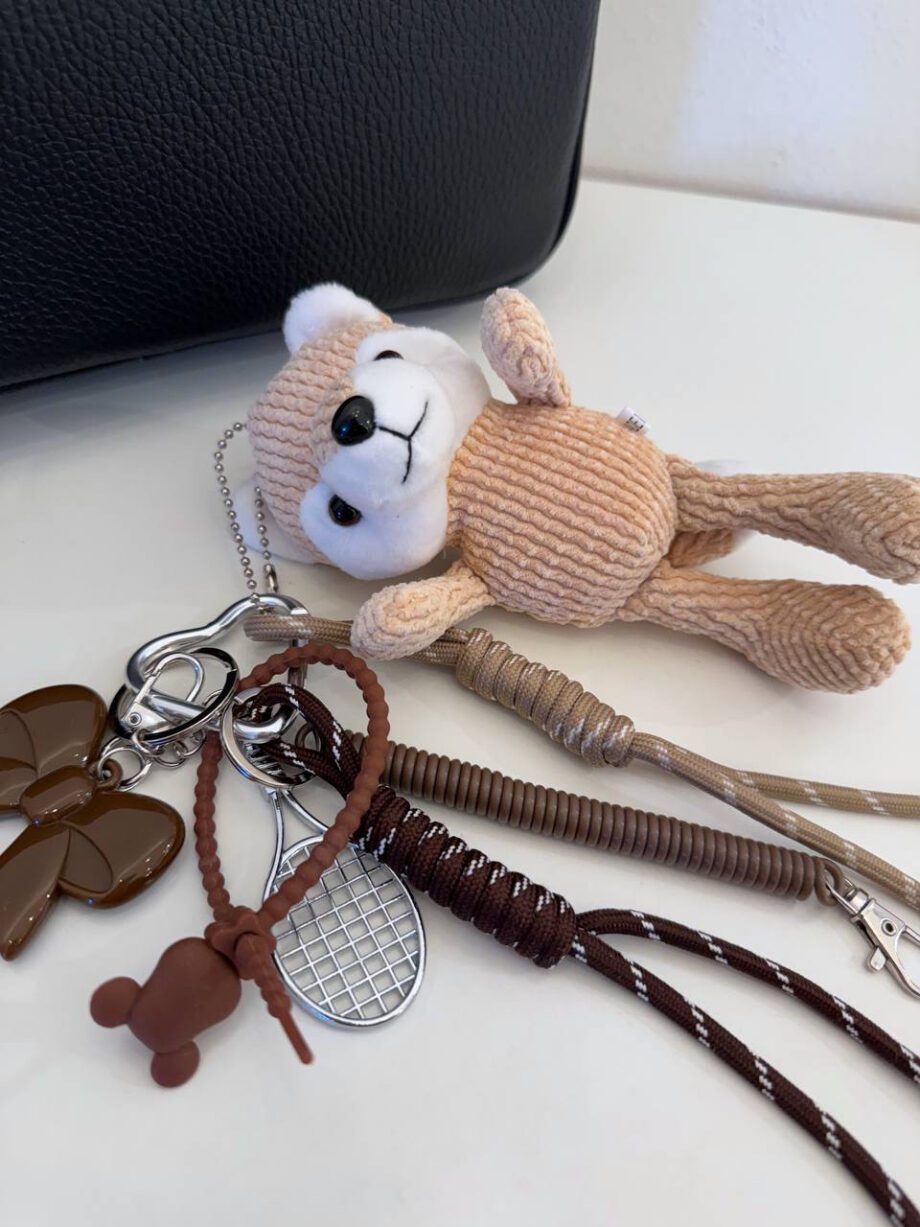 Shop Online Set di charms orsetto beige