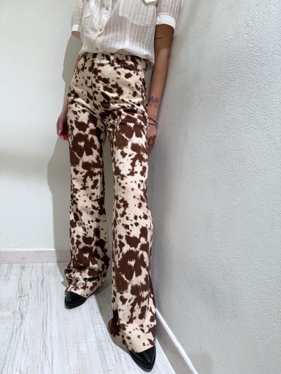 Shop Online Pantalone palazzo cow HaveOne