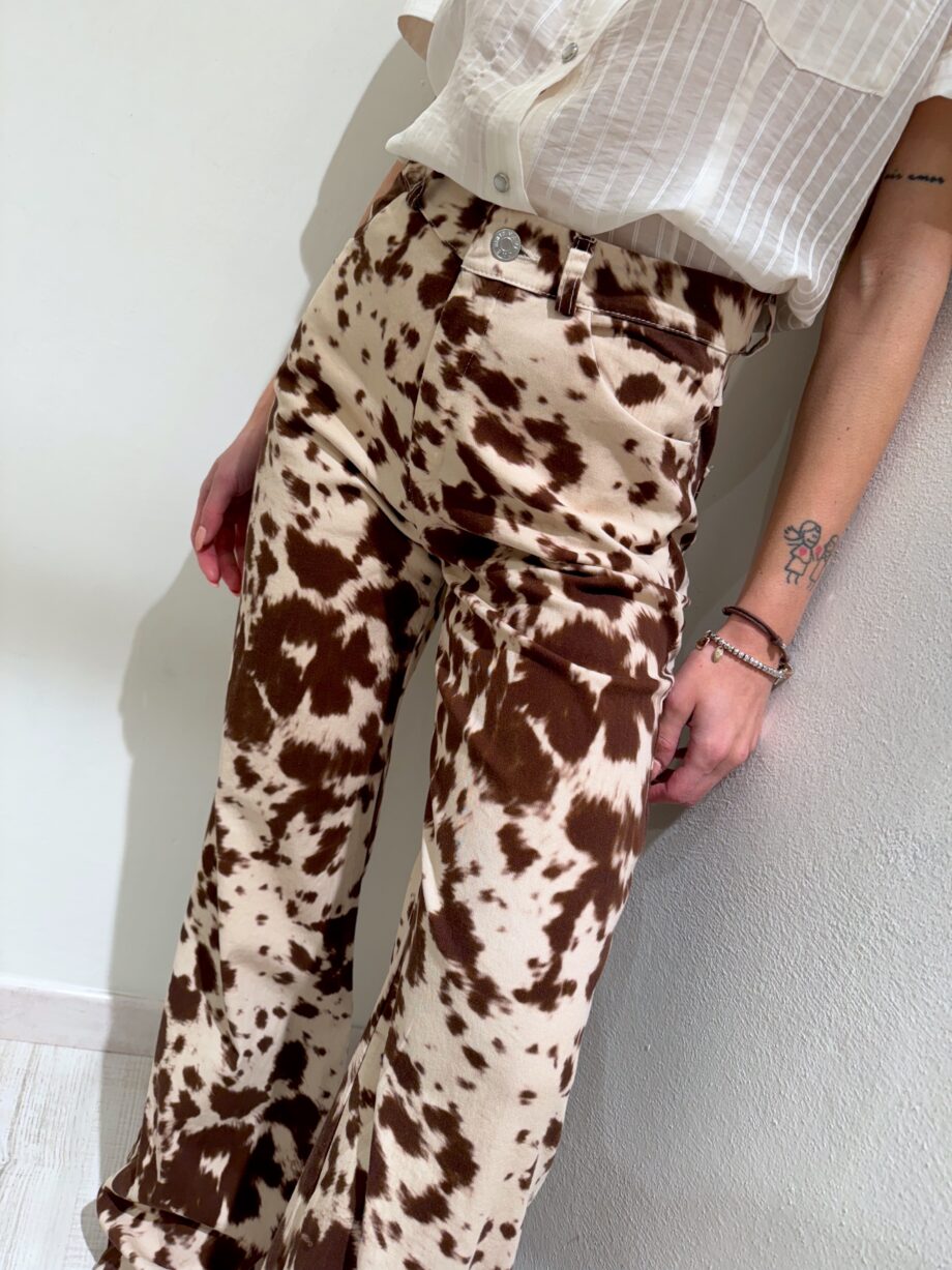 Shop Online Pantalone palazzo cow HaveOne